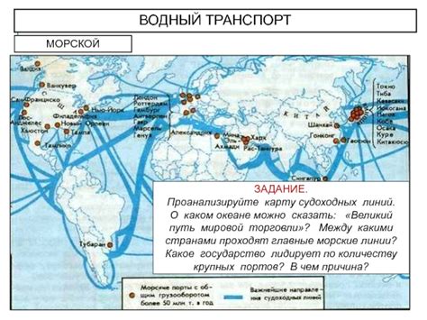 География торговли и транспорта