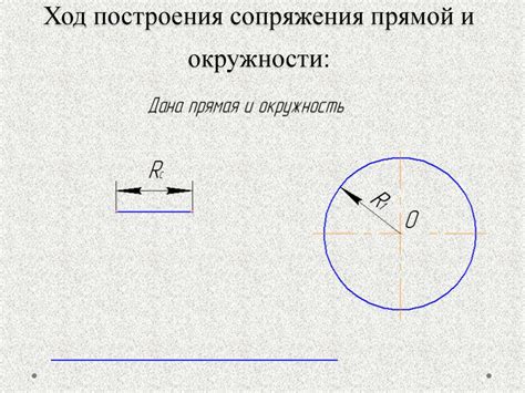 Геометрические методы построения прямой