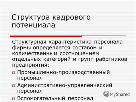 Государственная политика и управленческий кадровый потенциал