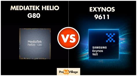 Графические возможности MediaTek Helio G80 и Exynos 850