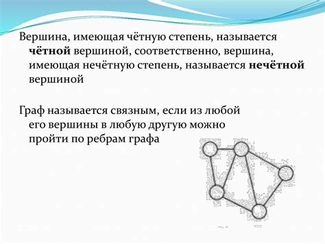 Графы: основные понятия и суть их использования