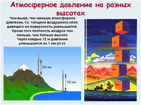 Давление и высота: связь и зависимость