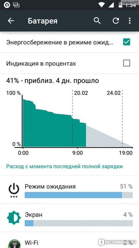 Длительность работы от аккумулятора