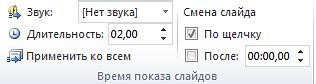 Добавление контента и оформление слайдов