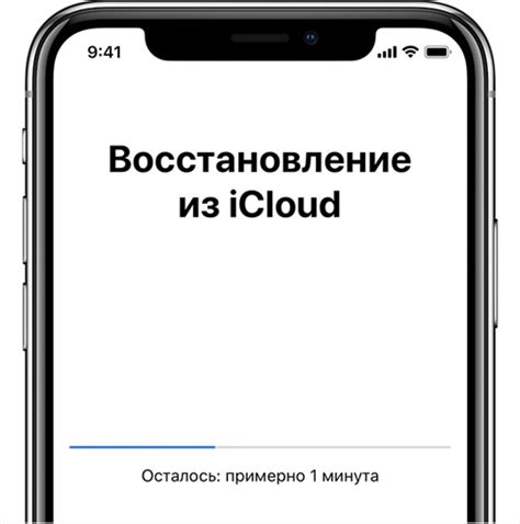 Дождитесь завершения процесса восстановления и начинайте пользоваться новым iPhone 12