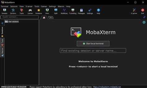 Дополнительные возможности и функции Mobaxterm для удобной работы с сервером