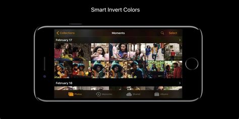 Дополнительные функции: Smart Invert и Smart Color Invert