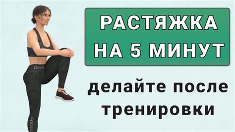 Завершение тренировки: растяжка для восстановления мышц