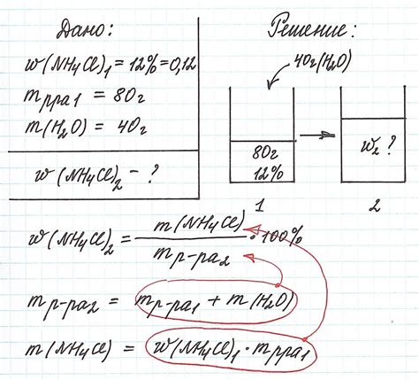 Зависимость массы от объема и количества вещества