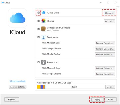 Загрузка данных на iCloud Drive