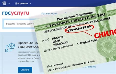 Задолженность по СНИЛС на госуслугах - что это такое?