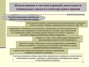 Законодательная база: основные правила применения спецсредств