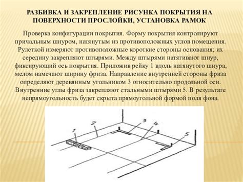 Закрепление рисунка на поверхности