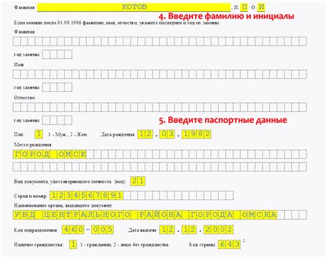 Заполнение анкеты на получение СНИЛС