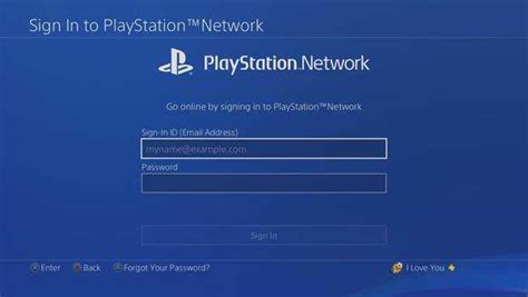 Запуск PS4 и вход в аккаунт PlayStation Network