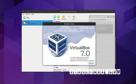 Запустите установку Oracle Virtualbox