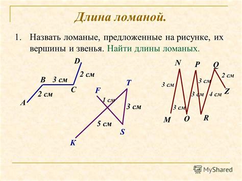 Звенья ломаной: как их найти