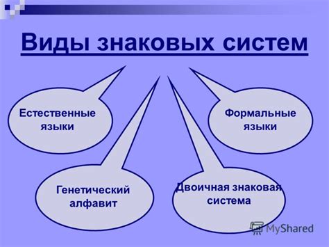 Знаковые системы и их использование