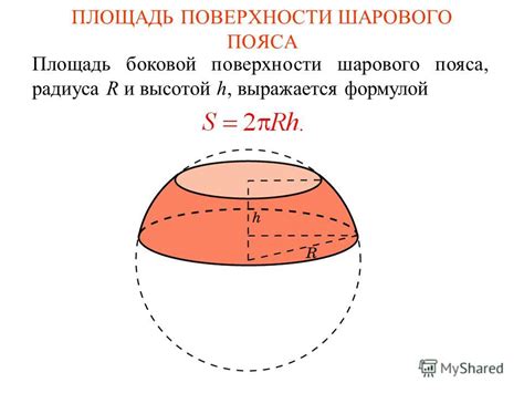 Значение площади поверхности шара в практических применениях