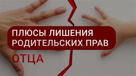 Значение процесса лишения родительских прав отца