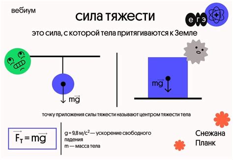 Известная масса и сила тяжести: связь и объяснение