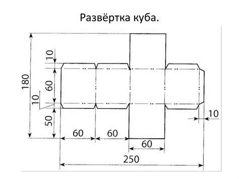 Изготовление куба