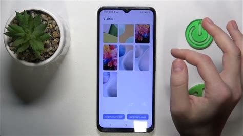 Изменение обоев на телефоне Poco