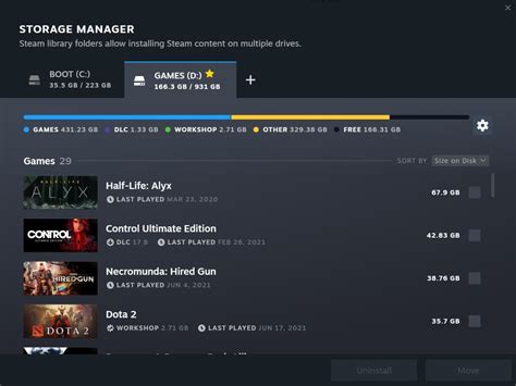 Изменение региона загрузок в настройках Steam