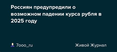 Изменение условий кредитования при падении курса рубля