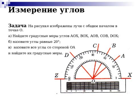 Измерение угла