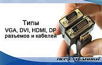 Изучите типы разъемов HDMI и VGA