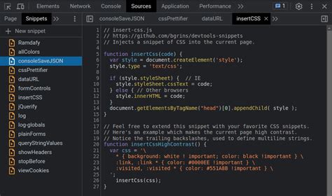 Импорт и экспорт сниппетов в Visual Studio Code