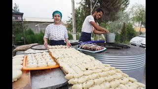 Ингредиенты и принадлежности для приготовления домашней тандырной самсы