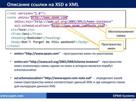 Инструкции по созданию xsd файла