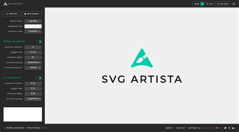 Инструкция использования Svg artista: