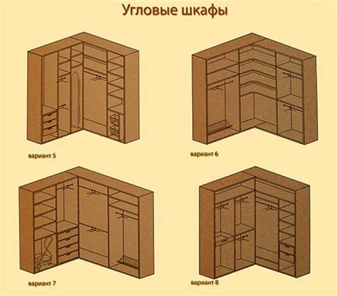 Инструменты для сборки углового шкафа