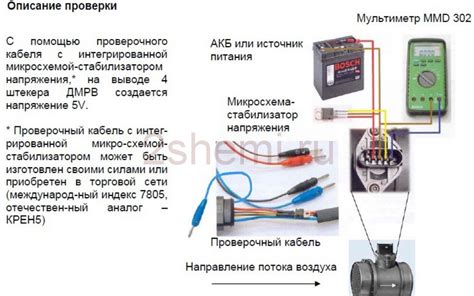 Использование датчика ДМРВ на ВАЗ