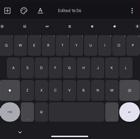 Использование дополнительных функций клавиатуры "Gboard" на Honor