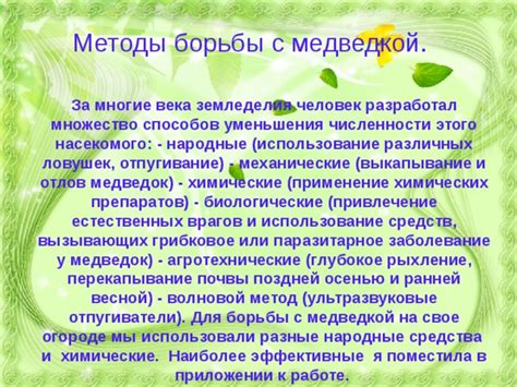 Использование естественных препаратов