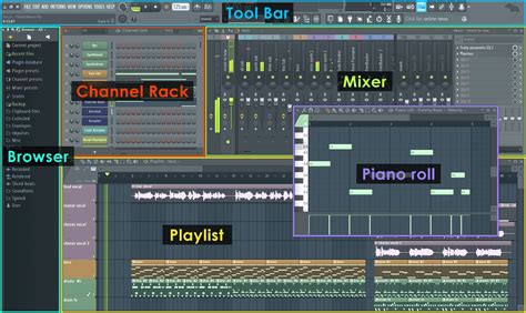 Использование инструментов FL Studio 20