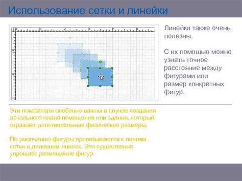 Использование макета круга и линейки