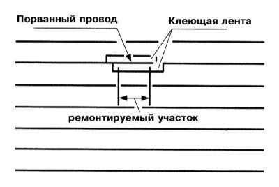 Использование обогреваемого заднего стекла