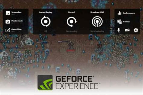 Использование оверлея NVIDIA GeForce