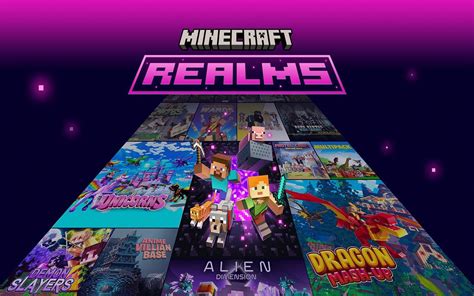 Использование официального Minecraft Realms