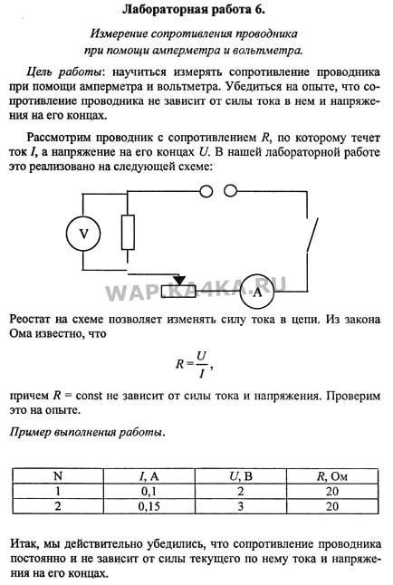 Использование принципа сопротивления