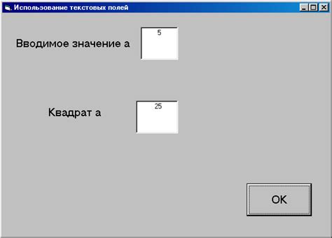 Использование текстовых полей для точных ответов