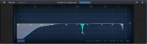 Использование функции эквалайзера