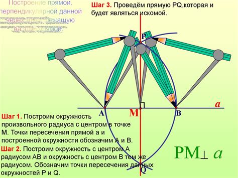 Использование циркуля и линейки