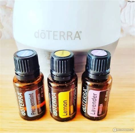 Использование эфирного масла перечной мяты doTERRA