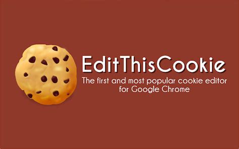 Использование Edit This Cookie